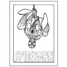 Coloriage Spiderman (Super-héros et Super-vilains) #78931 à imprimer et colorier