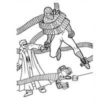 Coloriage Spiderman (Super-héros et Super-vilains) #78964 à imprimer et colorier