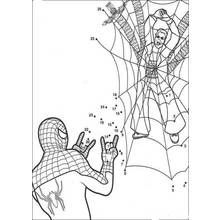 Coloriage Spiderman (Super-héros et Super-vilains) #78967 à imprimer et colorier