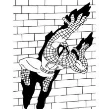 Dessin à colorier: Spiderman (Super-héros et Super-vilains) #78984 - Coloriages à Imprimer Gratuits