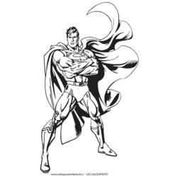 Dessin à colorier: Super Héros DC Comics (Super-héros et Super-vilains) #80115 - Coloriages à Imprimer Gratuits