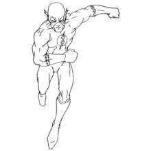 Dessin à colorier: Super Héros DC Comics (Super-héros et Super-vilains) #80214 - Coloriages à Imprimer Gratuits