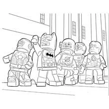 Dessin à colorier: Super Héros DC Comics (Super-héros et Super-vilains) #80243 - Coloriages à Imprimer Gratuits