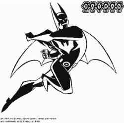 Coloriage Super Héros DC Comics (Super-héros et Super-vilains) #80251 à imprimer et colorier