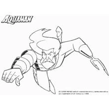 Coloriage Super Héros DC Comics (Super-héros et Super-vilains) #80317 à imprimer et colorier