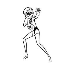 Coloriage imprimable Super Héros DC Comics (Super-héros et Super-vilains) #80371 à colorier gratuitement