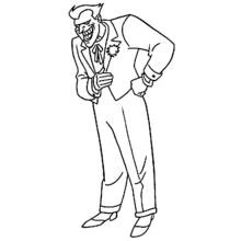 Coloriage Super Héros DC Comics (Super-héros et Super-vilains) #80401 à imprimer et colorier