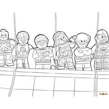 Dessin à colorier: Super Héros DC Comics (Super-héros et Super-vilains) #80447 - Coloriages à Imprimer Gratuits