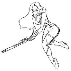 Coloriage Super Héros Marvel (Super-héros et Super-vilains) #193122 à imprimer et colorier