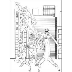 Coloriage Super Héros Marvel (Super-héros et Super-vilains) #193124 à imprimer et colorier