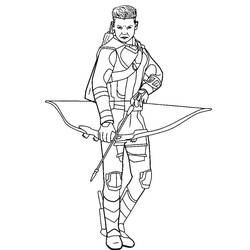 Coloriage Super Héros Marvel (Super-héros et Super-vilains) #193131 à imprimer et colorier