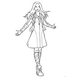 Coloriage Super Héros Marvel (Super-héros et Super-vilains) #193136 à imprimer et colorier