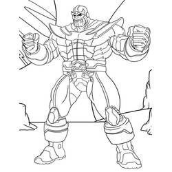 Coloriage Super Héros Marvel (Super-héros et Super-vilains) #193143 à imprimer et colorier