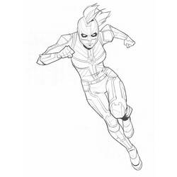 Coloriage Super Héros Marvel (Super-héros et Super-vilains) #193151 à imprimer et colorier