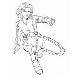 Coloriage Super Héros Marvel (Super-héros et Super-vilains) #193155 à imprimer et colorier