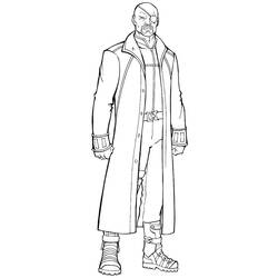 Coloriage Super Héros Marvel (Super-héros et Super-vilains) #193156 à imprimer et colorier