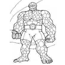 Coloriage Super Héros Marvel (Super-héros et Super-vilains) #79592 à imprimer et colorier