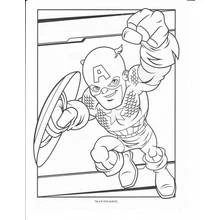 Coloriage Super Héros Marvel (Super-héros et Super-vilains) #79620 à imprimer et colorier