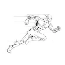 Coloriage Super Héros Marvel (Super-héros et Super-vilains) #79628 à imprimer et colorier