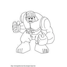 Coloriage Super Héros Marvel (Super-héros et Super-vilains) #79635 à imprimer et colorier