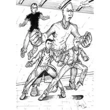 Coloriage Super Héros Marvel (Super-héros et Super-vilains) #79660 à imprimer et colorier