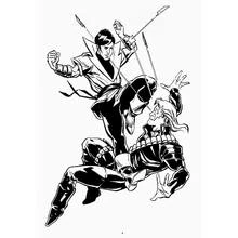 Coloriage Super Héros Marvel (Super-héros et Super-vilains) #79663 à imprimer et colorier