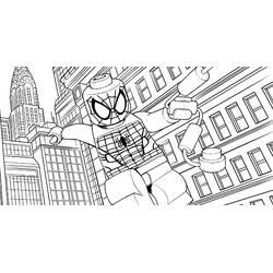 Coloriage Super Héros Marvel (Super-héros et Super-vilains) #79685 à imprimer et colorier