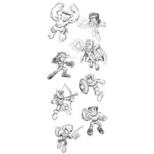 Coloriage Super Héros Marvel (Super-héros et Super-vilains) #79703 à imprimer et colorier