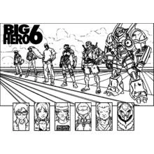 Dessin à colorier: Super Héros Marvel (Super-héros et Super-vilains) #79722 - Coloriages à Imprimer Gratuits