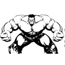 Coloriage Super Héros Marvel (Super-héros et Super-vilains) #79765 à imprimer et colorier