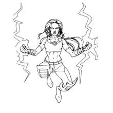 Coloriage Super Héros Marvel (Super-héros et Super-vilains) #79805 à imprimer et colorier