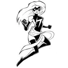 Coloriage Super Héros Marvel (Super-héros et Super-vilains) #79855 à imprimer et colorier