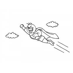 Coloriage Super Héros Marvel (Super-héros et Super-vilains) #79858 à imprimer et colorier