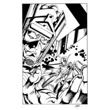 Coloriage Super Héros Marvel (Super-héros et Super-vilains) #79868 à imprimer et colorier