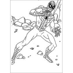Coloriage Super Héros Marvel (Super-héros et Super-vilains) #79877 à imprimer et colorier