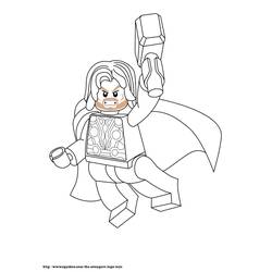 Coloriage Super Héros Marvel (Super-héros et Super-vilains) #79878 à imprimer et colorier