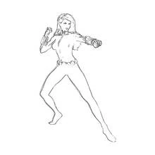 Coloriage Super Héros Marvel (Super-héros et Super-vilains) #79934 à imprimer et colorier