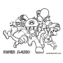 Coloriage Super Héros Marvel (Super-héros et Super-vilains) #79961 à imprimer et colorier