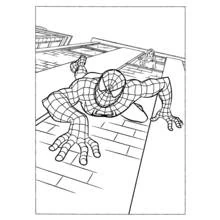 Coloriage Super Héros Marvel (Super-héros et Super-vilains) #80052 à imprimer et colorier