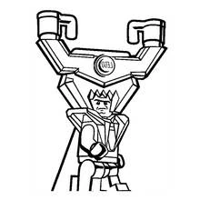 Coloriage Super Héros Marvel (Super-héros et Super-vilains) #80055 à imprimer et colorier