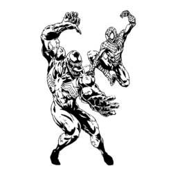 Coloriage Super Héros Marvel (Super-héros et Super-vilains) #80073 à imprimer et colorier