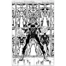 Coloriage Super Héros Marvel (Super-héros et Super-vilains) #80076 à imprimer et colorier