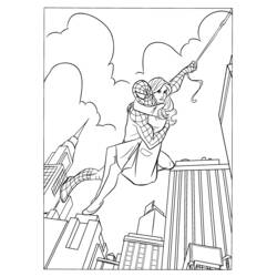 Coloriage Super Héros Marvel (Super-héros et Super-vilains) #80110 à imprimer et colorier