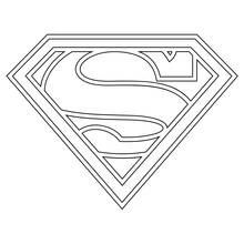 Dessin à colorier: Superman (Super-héros et Super-vilains) #83651 - Coloriages à Imprimer Gratuits