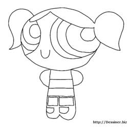 Dessin à colorier: Supers Nanas (Super-héros et Super-vilains) #39533 - Coloriages à Imprimer Gratuits