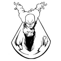 Dessin à colorier: Surfeur d'Argent (Super-héros et Super-vilains) #81160 - Coloriages à Imprimer Gratuits