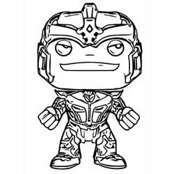Dessin à colorier: Thanos (Super-héros et Super-vilains) #206562 - Coloriages à Imprimer Gratuits