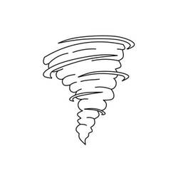 Dessin à colorier: Tornade (Super-héros et Super-vilains) #172954 - Coloriages à Imprimer Gratuits
