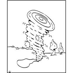 Dessin à colorier: Tornade (Super-héros et Super-vilains) #172955 - Coloriages à Imprimer Gratuits