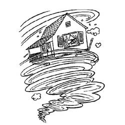 Dessin à colorier: Tornade (Super-héros et Super-vilains) #172958 - Coloriages à Imprimer Gratuits